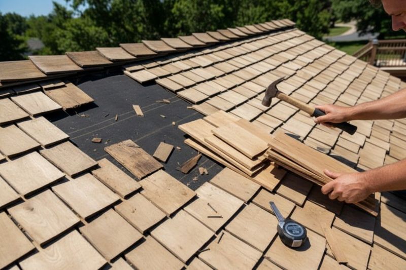 Wood Shake Roof Service